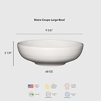 Fiesta Bistro Coupe Large Serving Bowl