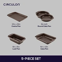 Circulon® Nonstick Bakeware 5pc. Bakeware Set