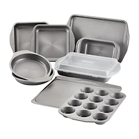 Circulon® Total Nonstick Bakeware, 10-Piece Set, Gray