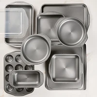 Circulon® Total Nonstick Bakeware, 10-Piece Set, Gray