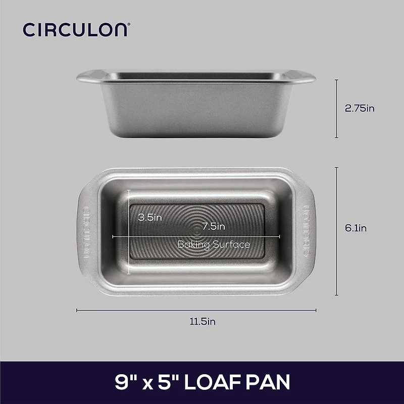 Circulon 9" X 5" Non-Stick Loaf Pan