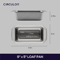 Circulon 9" X 5" Non-Stick Loaf Pan