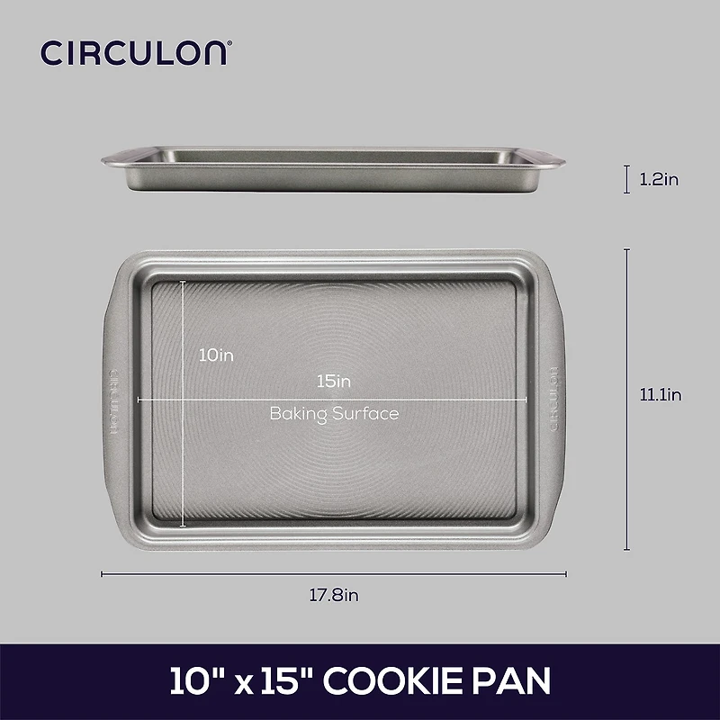Circulon 10" X 15" Non-Stick Cookie Sheet