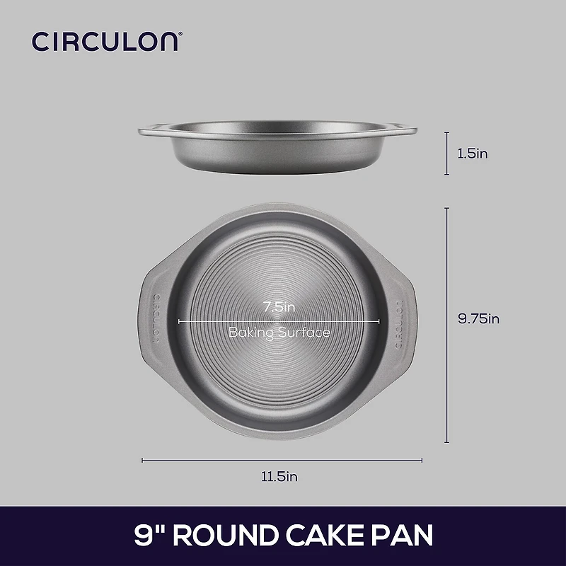 Circulon® 9" Nonstick Round Cake Pan