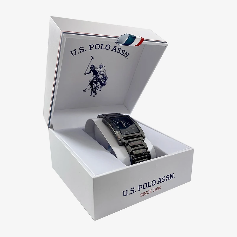 U.S. Polo Assn. Mens Black Bracelet Watch Usc80985jc