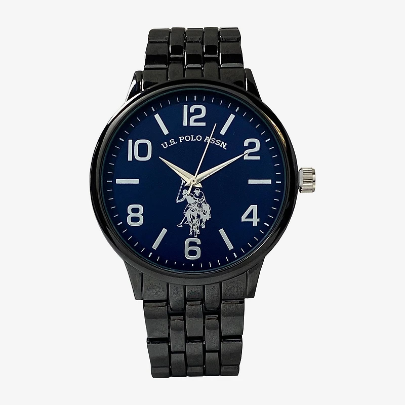 U.S. Polo Assn. Mens Black Bracelet Watch Usc80984jc