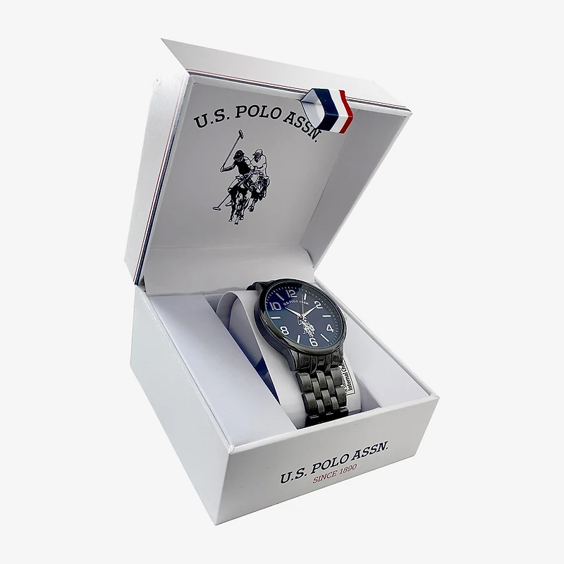 U.S. Polo Assn. Mens Black Bracelet Watch Usc80984jc