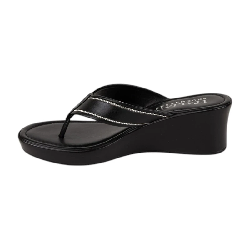 Italian Shoemakers Womens Dorya Wedge Sandals