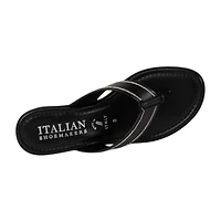 Italian Shoemakers Womens Dorya Wedge Sandals