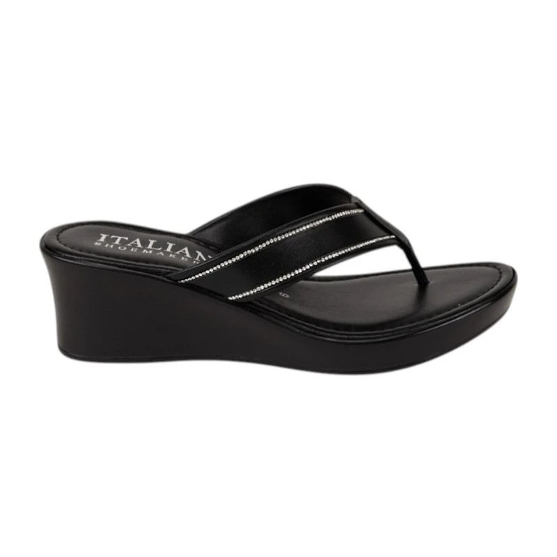 Italian Shoemakers Womens Dorya Wedge Sandals