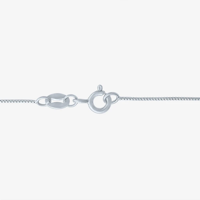 Yes, Please! (G-H / Si2-I1) Womens Diamond Accent Lab Grown White Diamond Pure Silver Over Brass Heart 18 Inch Pendant Necklace