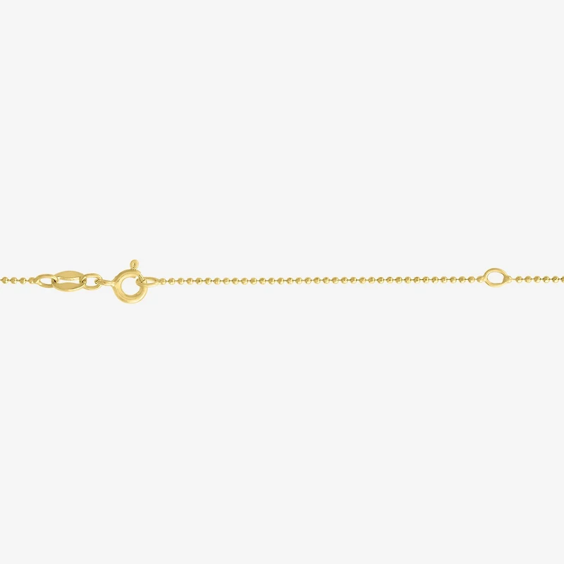 Diamond Addiction (G-H / Si2-I1) Womens 1/ CT. T.W. Lab Grown White Diamond 14K Gold Over Silver 18 Inch Pendant Necklace