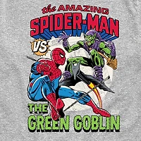 Disney Collection Little & Big Kid Boys Crew Neck Short Sleeve Regular Fit Marvel Spiderman Graphic T-Shirt