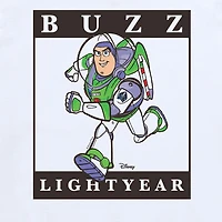 Disney Collection Toddler Boys Crew Neck Short Sleeve Regular Fit Buzz Lightyear Toy Story Graphic T-Shirt