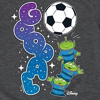 Disney Collection Toddler Boys Crew Neck Short Sleeve Regular Fit Toy Story Graphic T-Shirt
