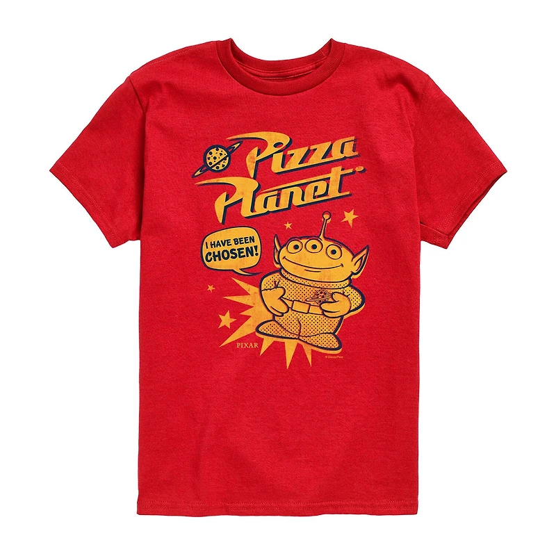 Disney Collection Little & Big Kid Boys Crew Neck Short Sleeve Regular Fit Toy Story Graphic T-Shirt
