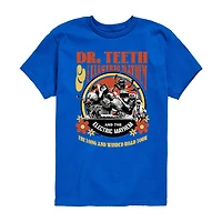 Disney Collection Little & Big Kid Boys Crew Neck Short Sleeve Regular Fit The Muppets Graphic T-Shirt