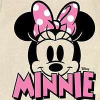 Disney Collection Toddler Girls Crew Neck Short Sleeve Regular Fit Minnie Mouse Graphic T-Shirt