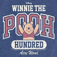 Disney Collection Toddler Girls Crew Neck Short Sleeve Regular Fit Winnie The Pooh Graphic T-Shirt