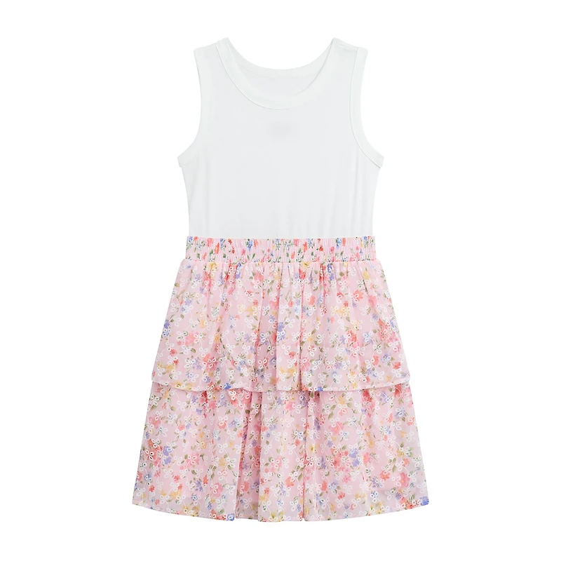 by&by girl Little & Big Kid Girls Floral 2-pc. Dress Set