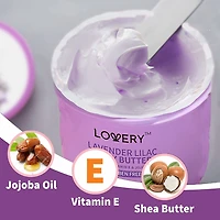 LOVERY™ Lavender Lilac Body Butter - 6oz ($18 Value)