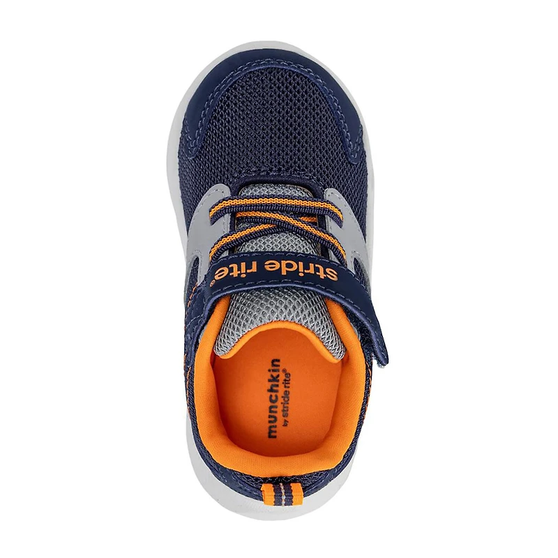 stride rite® Munchkin Lagoon Toddler Boys Round Closed Toe Slip-On Shoe