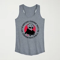 The Devil Wears Prada Everybody Wants To Be Us Womens Crew Neck Sleeveless Tank Top