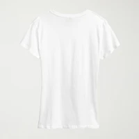 Circle Of Flowers Womens Crew Neck Short Sleeve Classic Fit Alice Wonderland Graphic T-Shirt
