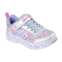 Skechers Heart Lights Boogie Love Little Kid Girls Sneakers