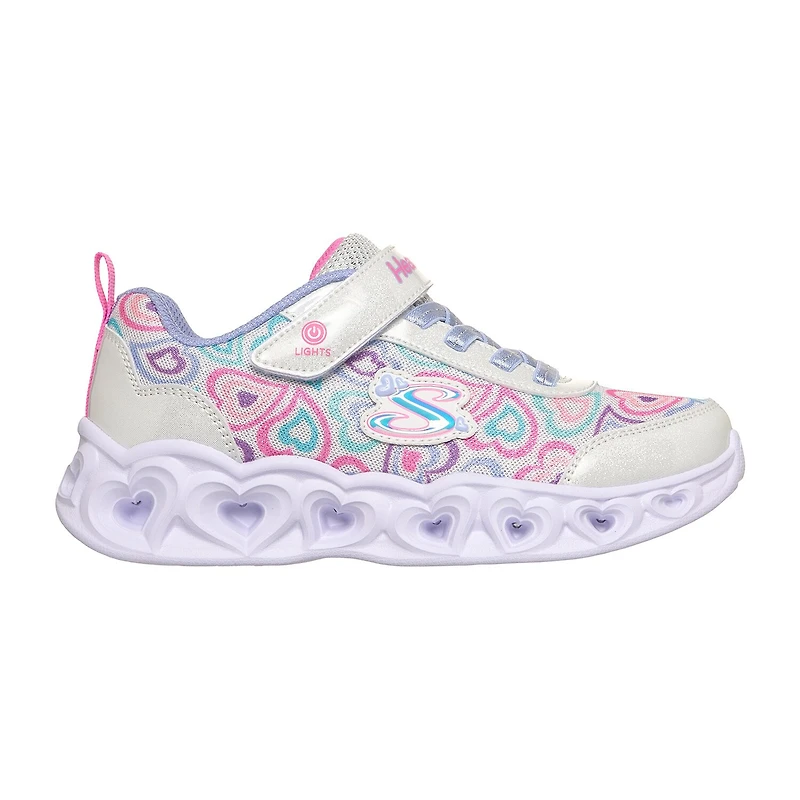 Skechers Heart Lights Boogie Love Little Kid Girls Sneakers