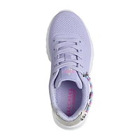 Skechers Uno Charming Lite Little Kid Girls Sneakers