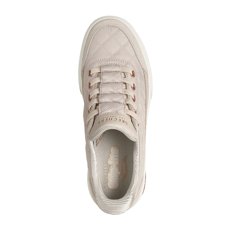 Skechers Hands Free Slip-Ins Arch Fit Arcade Cuddle Steps Womens Sneakers