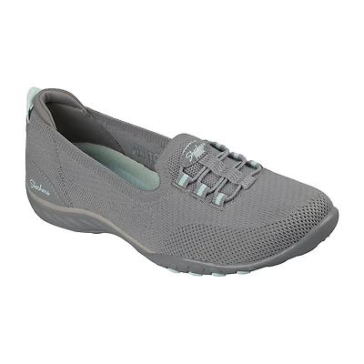 Skechers Breathe-Easy Feeling Sweet Womens Almond Closed Toe Slip-On Shoe