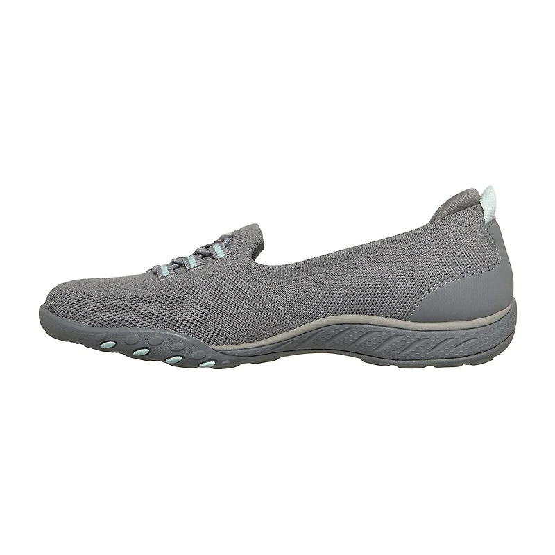 Skechers Breathe-Easy Feeling Sweet Womens Almond Closed Toe Slip-On Shoe