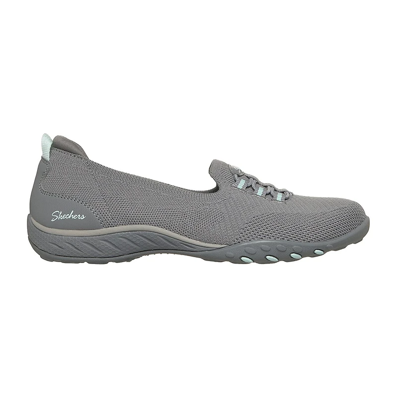 Skechers Breathe-Easy Feeling Sweet Womens Almond Closed Toe Slip-On Shoe