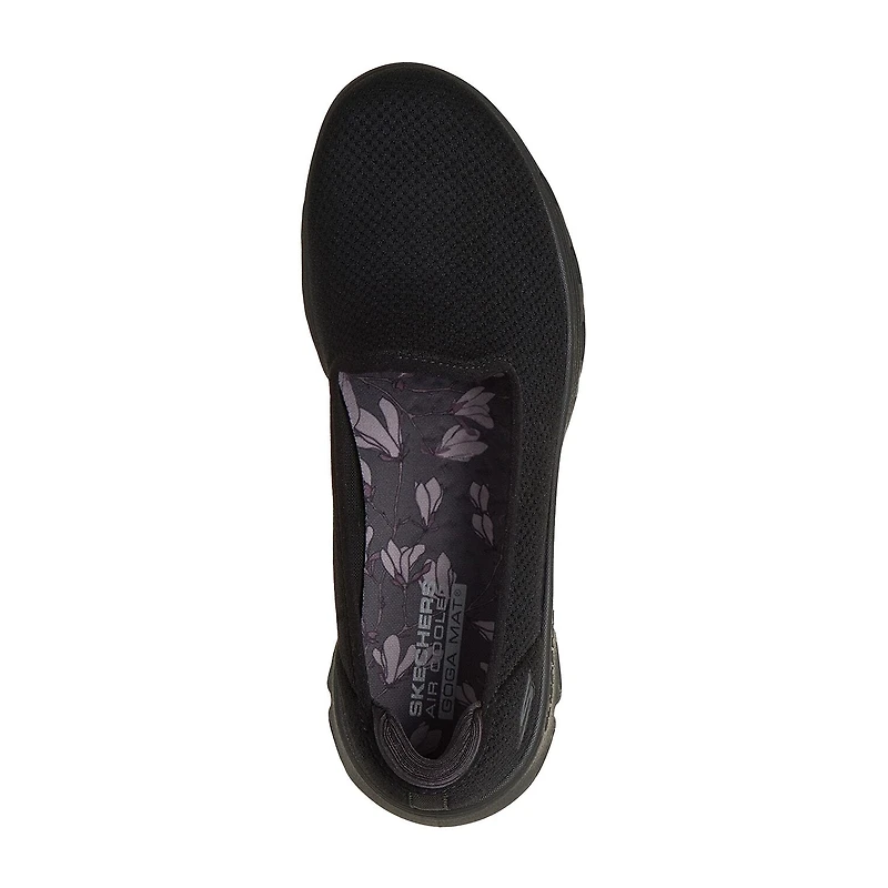 Skechers Glide Step Serene Lennon Womens Round Closed Toe Slip-On Shoe