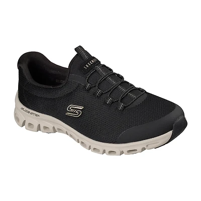 Skechers Glistened Womens Slip-On Walking Shoes