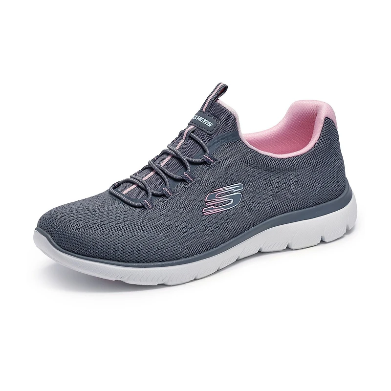 Skechers Summits Womens Slip-On Walking Shoes Wide Width