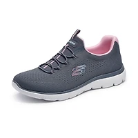 Skechers Summits Womens Slip-On Walking Shoes Wide Width