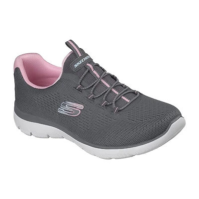Skechers Summits Womens Slip-On Walking Shoes Wide Width