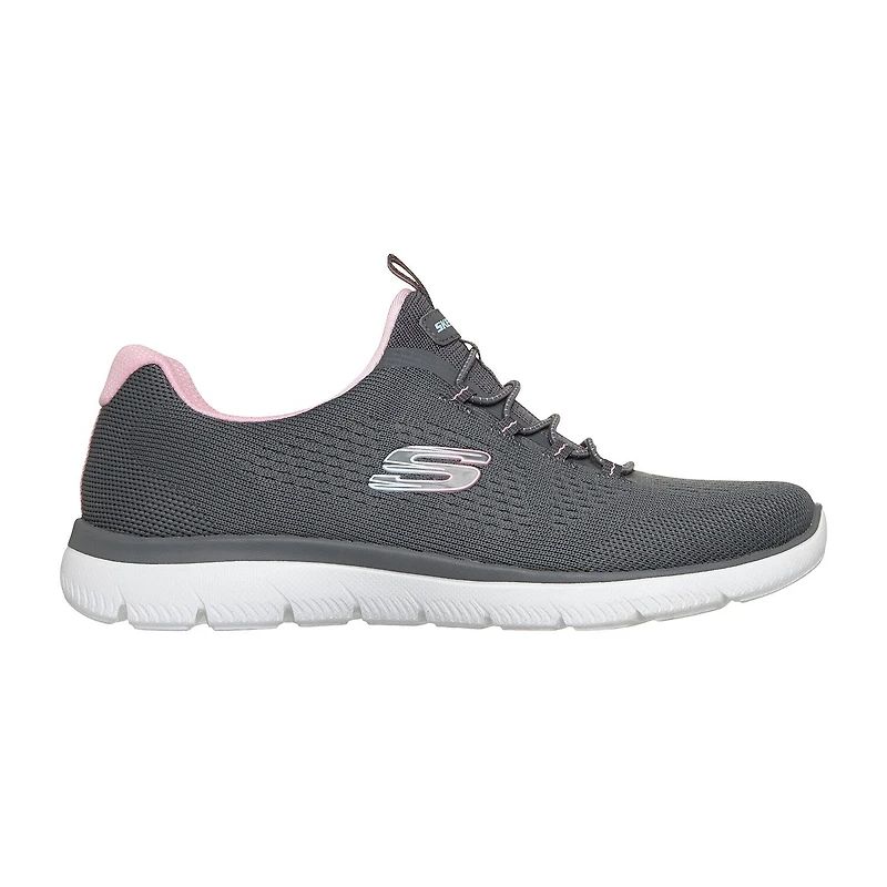 Skechers Summits Womens Slip-On Walking Shoes Wide Width