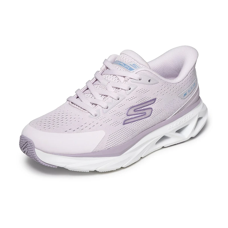 Skechers Hands Free Slip-Ins Glide-Step Vortex Womens Slip-On Walking Shoes Wide Width