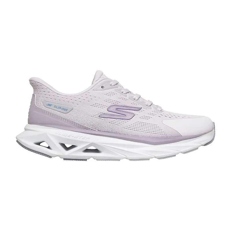 Skechers Hands Free Slip-Ins Glide-Step Vortex Womens Slip-On Walking Shoes Wide Width