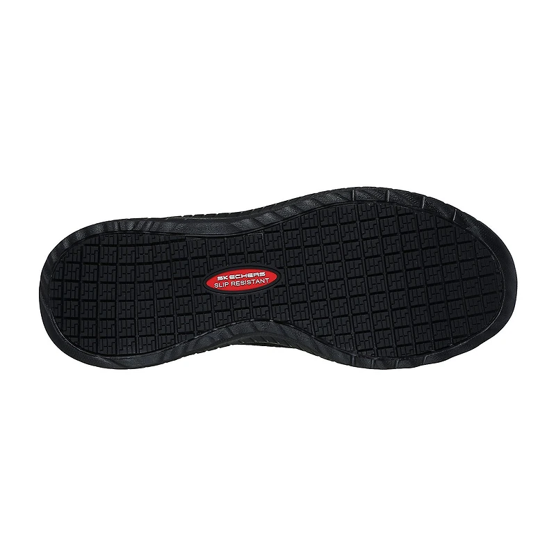 Skechers Squad Chaos Womens Moc Closed Toe Work Shoes