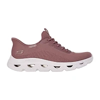Skechers Bobs Hands Free Slip-Ins Arc Waves Womens Slip-On Walking Shoes