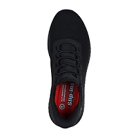 Skechers Hands Free Slip-Ins Squad Chaos Jasul Womens Round Closed Toe Work Shoes