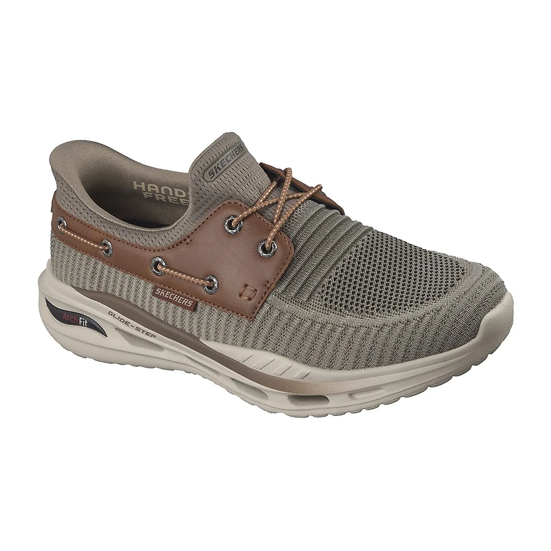 Skechers Hands Free Slip-Ins Arch Fit Orvan-Shoreman Mens Round Slip-On Shoe