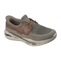 Skechers Hands Free Slip-Ins Arch Fit Orvan-Shoreman Mens Round Slip-On Shoe