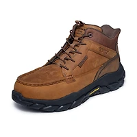 Skechers Hands Free Slip-Ins Santoro Mens Moc Carbon Composite Toe Work Shoes