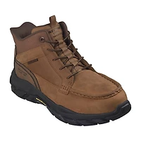Skechers Hands Free Slip-Ins Santoro Mens Moc Carbon Composite Toe Work Shoes